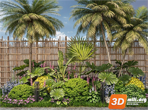 Mini Garden Skp Files 